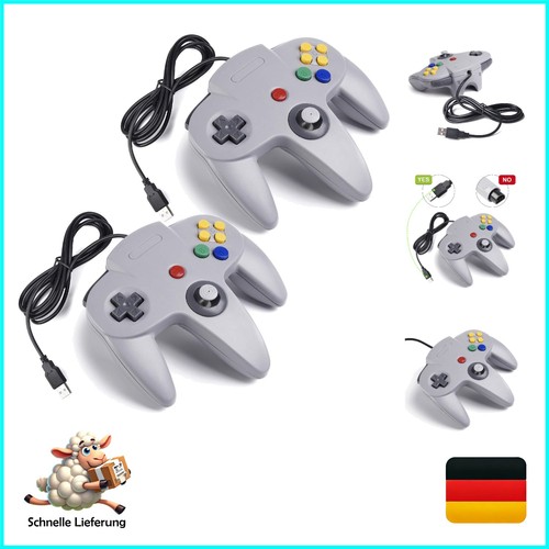 Miadore 2er pack retro n64 - miadore, usb