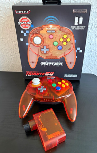 Retro bit tribute64 wireless - tribute64,