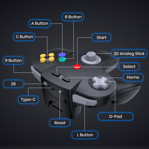 Wireless n64 controller - n64,