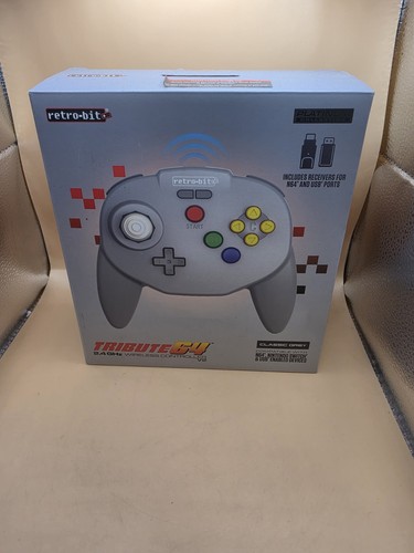 Retro bit tribute64 - retro-bit, 2.4g